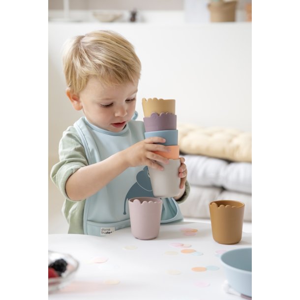 Done By Deer - Hagesmk med velcro 2-pak - Elphee - Bl