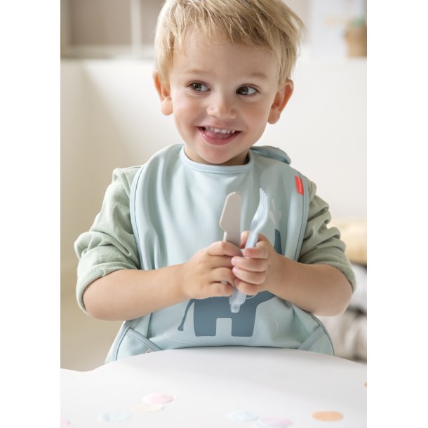 Done By Deer - Hagesmk med velcro 2-pak - Elphee - Bl