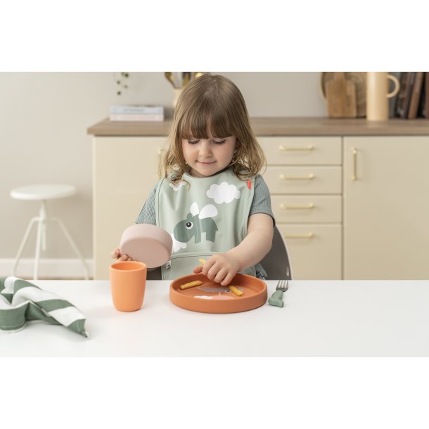 Done By Deer - Hagesmk m/velcro - Happy Clouds - Grn