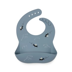 Soina - Silikone Hagesmk - Bl med flyvemaskiner