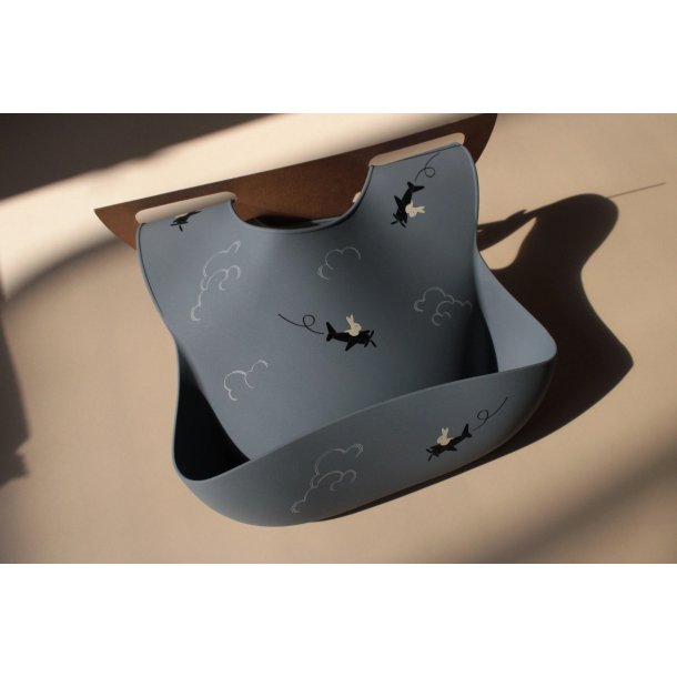 Soina - Silikone Hagesmk - Bl med flyvemaskiner