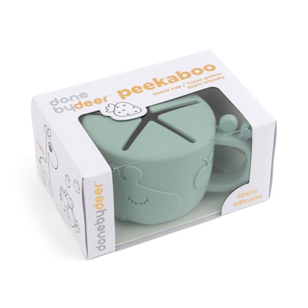 Done By Deer - Peekaboo snack kop - raffi - grn