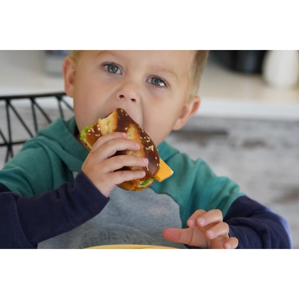 Melii Sugekop silikone tallerken - Bi