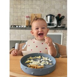 Soina - Tallerken med sugekop - Perlegr 