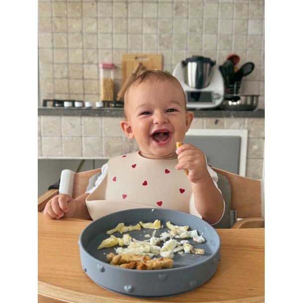 Soina - Tallerken med sugekop - Perlegr 