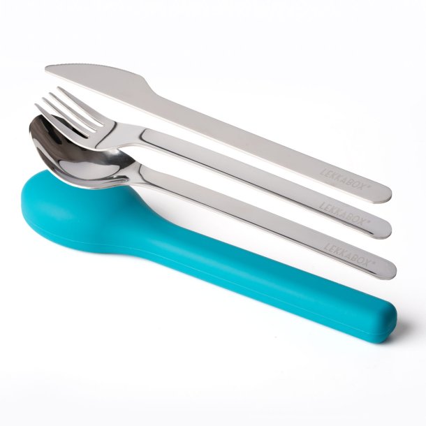 LEKKABOX - Bestik s�t m. Etui - Ocean 