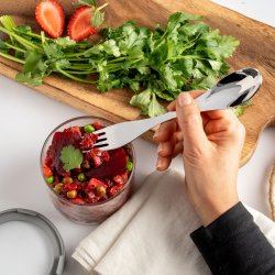 LEKKABOX - Spork 19 cm - Rustfri st�l 