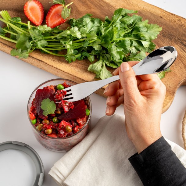 LEKKABOX - Spork 19 cm - Rustfri st�l 