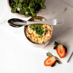 LEKKABOX - Spork 19 cm - Rustfri st�l 