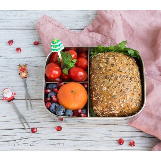 LEKKABOX Madspyd/Gafler - Jul - 3 stk. 