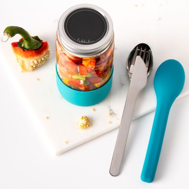LEKKABOX - Bestik s�t m. Etui - Ocean 
