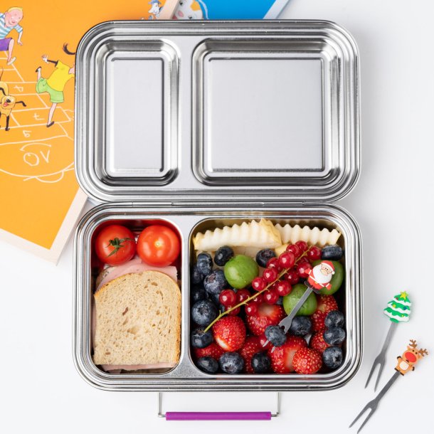 LEKKABOX Madspyd/Gafler - Jul - 3 stk. 