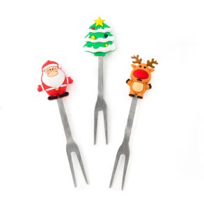 LEKKABOX Madspyd/Gafler - Jul - 3 stk. 