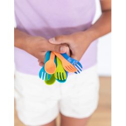 Montii Ske og Gaffel S�t - 8 stk. - Burst 