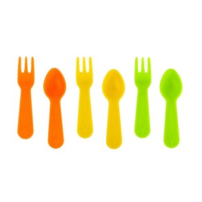 Lunch Punch ske og gafler - 6 stk. Brights 
