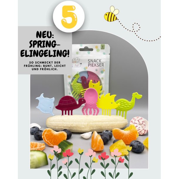 Pieksi und Griffel - Madgaffel - Springelingeling  5 pak.