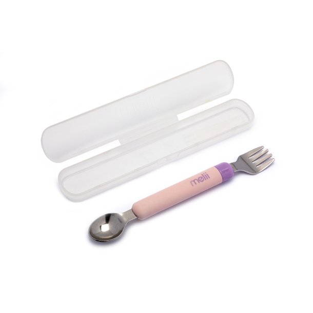 Melii Spork - Lyserd og Lilla 