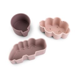 Done By Deer - Silikoneforme 3 stk. Happy clouds Pudder