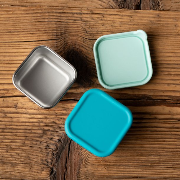LEKKABOX Mini Dip Container - 2 stk. - Rustfrit st�l - Ocean