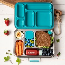 LEKKABOX Mini Dip Container - 2 stk. - Rustfrit st�l - Ocean
