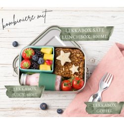 LEKKABOX Bento Silicone Cups - 2 stk. - Mint 