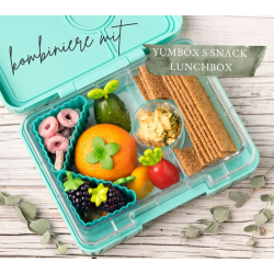 LEKKABOX Trekant forme - 4 stk. - Ocean 