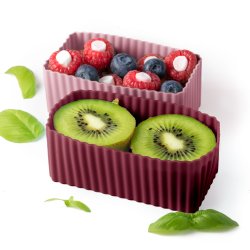 LEKKABOX Cups - Blomme - 2 stk.