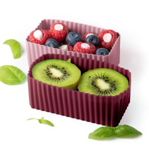 LEKKABOX Cups - Blomme - 2 stk.