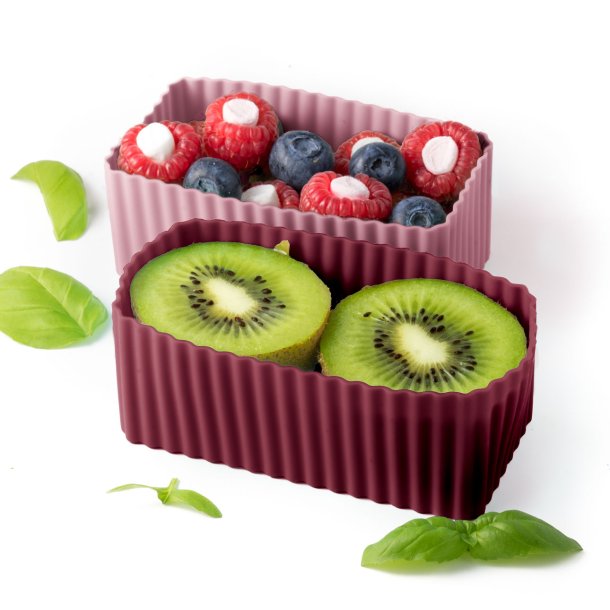 LEKKABOX Cups - Blomme - 2 stk.