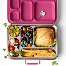 LEKKABOX Cups Trekant forme - 4 stk. Blomme 