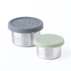 LEKKABOX Dipper - Stone - 2 stk.