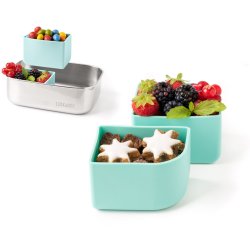 LEKKABOX Bento Silicone Cups - 2 stk. - Mint 