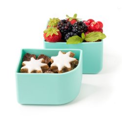 LEKKABOX Bento Silicone Cups - 2 stk. - Mint 