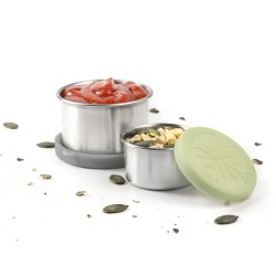 LEKKABOX Dipper - Stone - 2 stk.