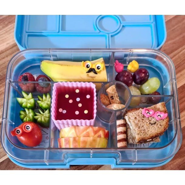 LEKKABOX Firkantet Forme - 4 stk. - Lavendel