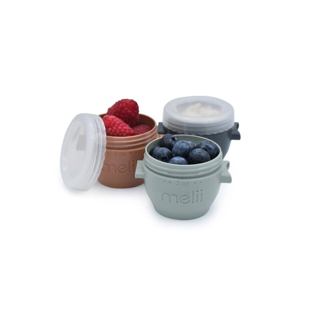 Melii Snap &amp; Co Cups/Pods - Jordfarver - 59 ml (6 stk)