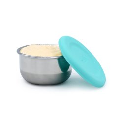 Melii - Mini dip beholder - 2 stk. Rustfri st�l - Bl�/lime