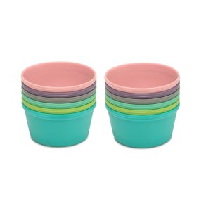  Melii - Silikone Skle - 12 Stk. - Rainbow 