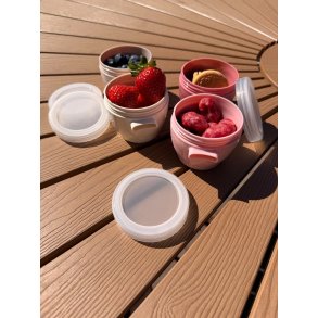Melii Sm� b�tter - Blush Elfenben Salvie B�r - 118 ml (4 stk)