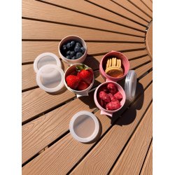 Melii Sm� b�tter - Blush Elfenben Salvie B�r - 118 ml (4 stk)