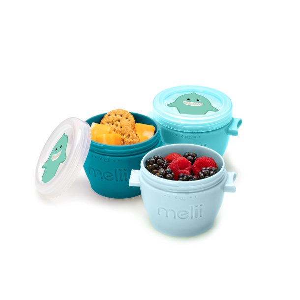 Melii Snap &amp; Co Cups/Pods - Haj print Bl - 118 ml (4 stk)