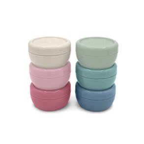 Melii Mini B�tter - Salvie/Skifferbl� & Blush Berry - 6 Stk. 