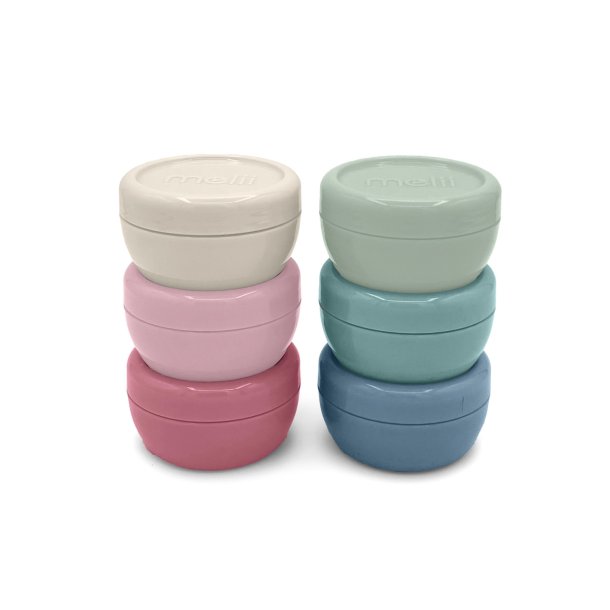 Melii Mini B�tter - Salvie/Skifferbl� &amp; Blush Berry - 6 Stk. 