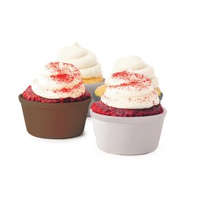 Melii - Silikone Skle - 6 Stk. - Jordfarver 