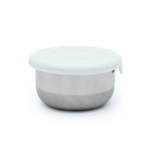 Melii - Mini dip beholder - 2 stk. Rustfri st�l - Salvie elfenben 