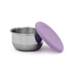 Melii - Mini dip beholder - 2 stk. Rustfri st�l - Lyser�d/lilla 
