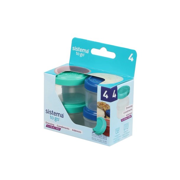Sistema - Dressing To Go - 4 pak. 35 ml 