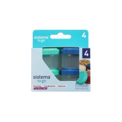 Sistema - Dressing To Go - 4 pak. 35 ml 