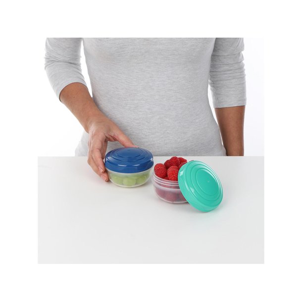 Sistema - Sm� b�tter 2 pack - 210 ml - Minty/Blue