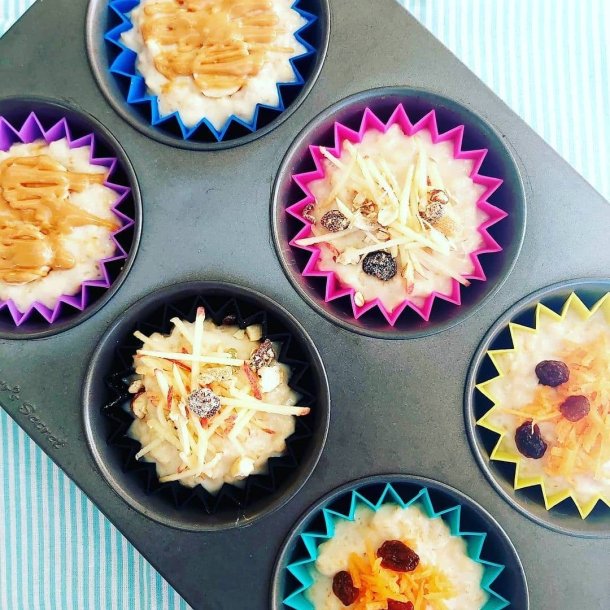 Lunch Punch silikone forme - 3 stk. bl/sort 